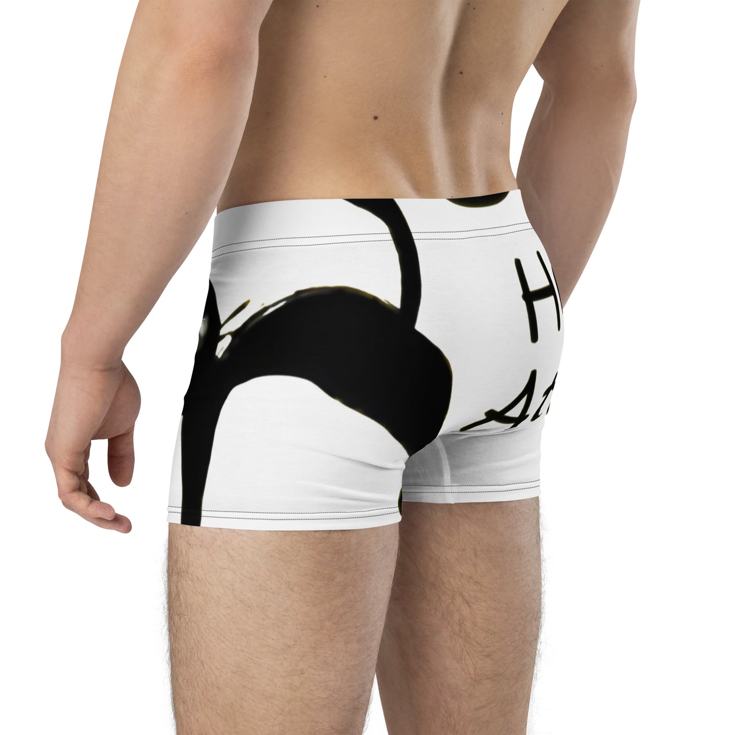 Black Cat Heart Attack Boxer Briefs