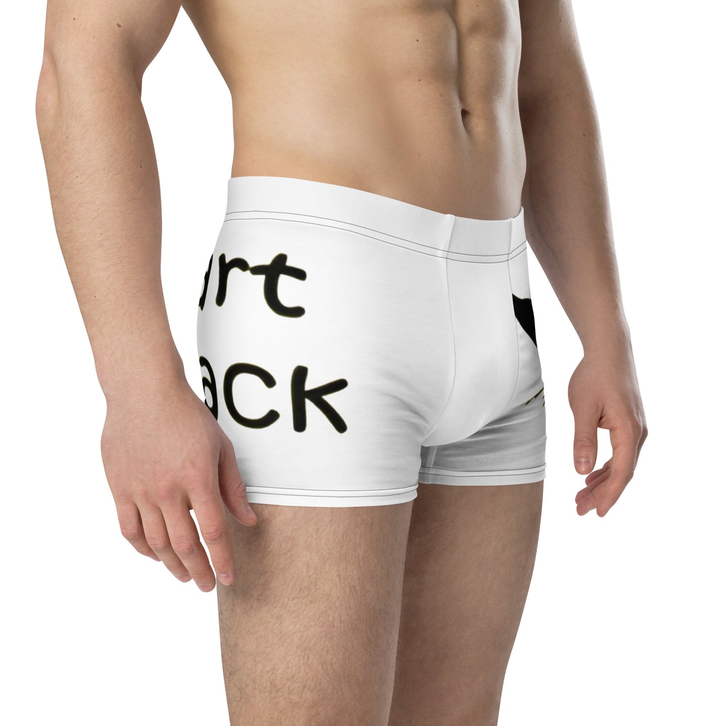 Black Cat Heart Attack Boxer Briefs