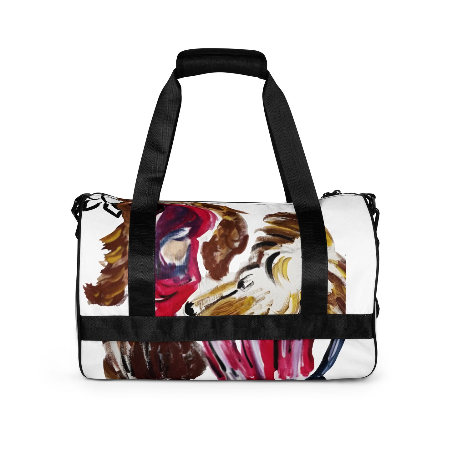 Strong All-over print gym bag