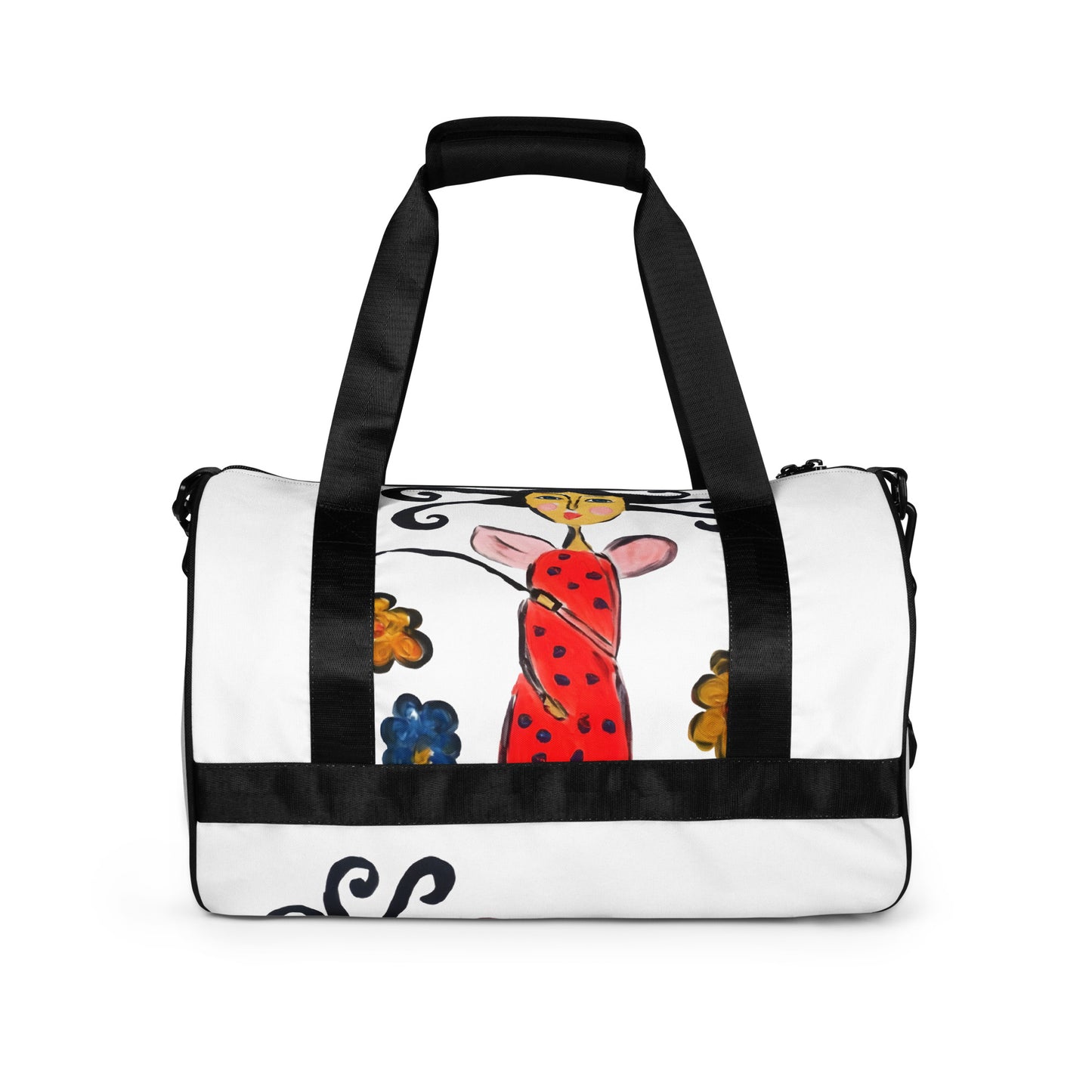 The Lady Bug All-over print gym bag