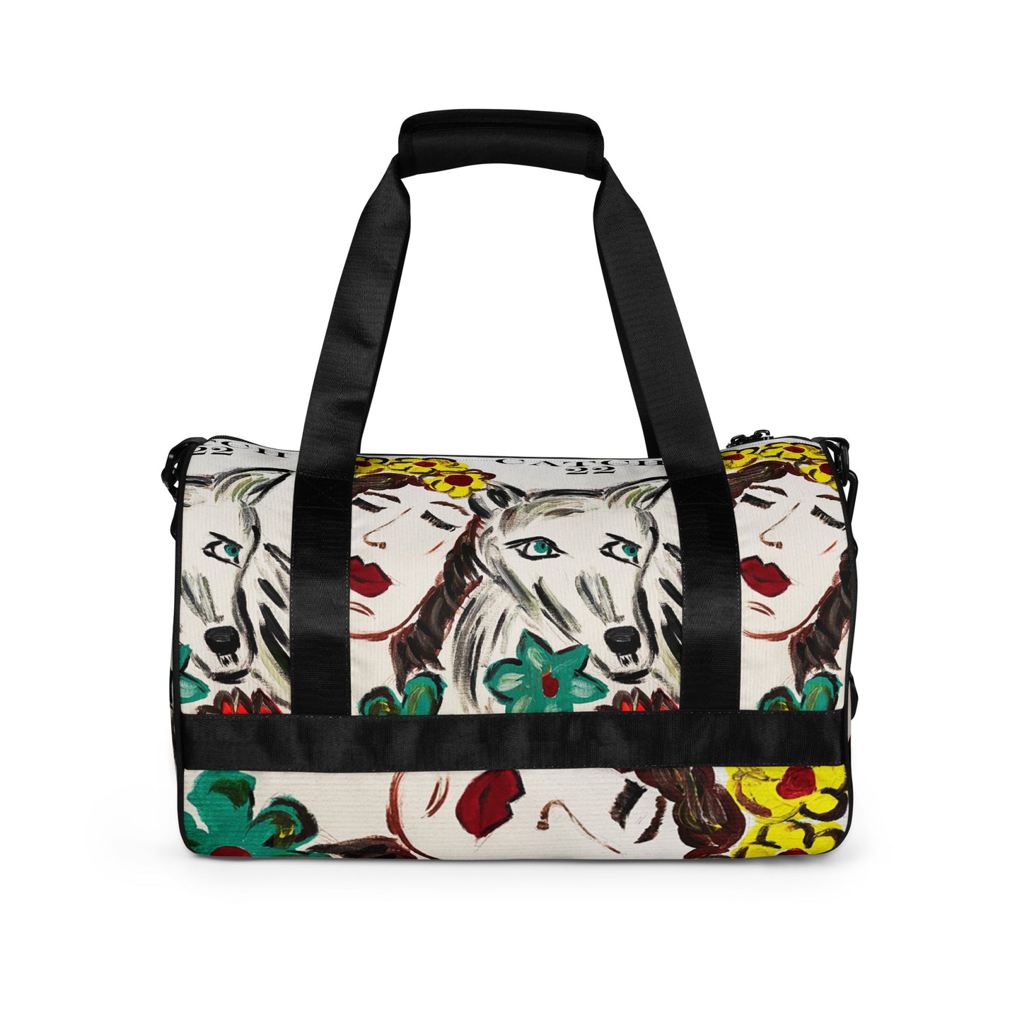 Catch 22 All-over print gym bag