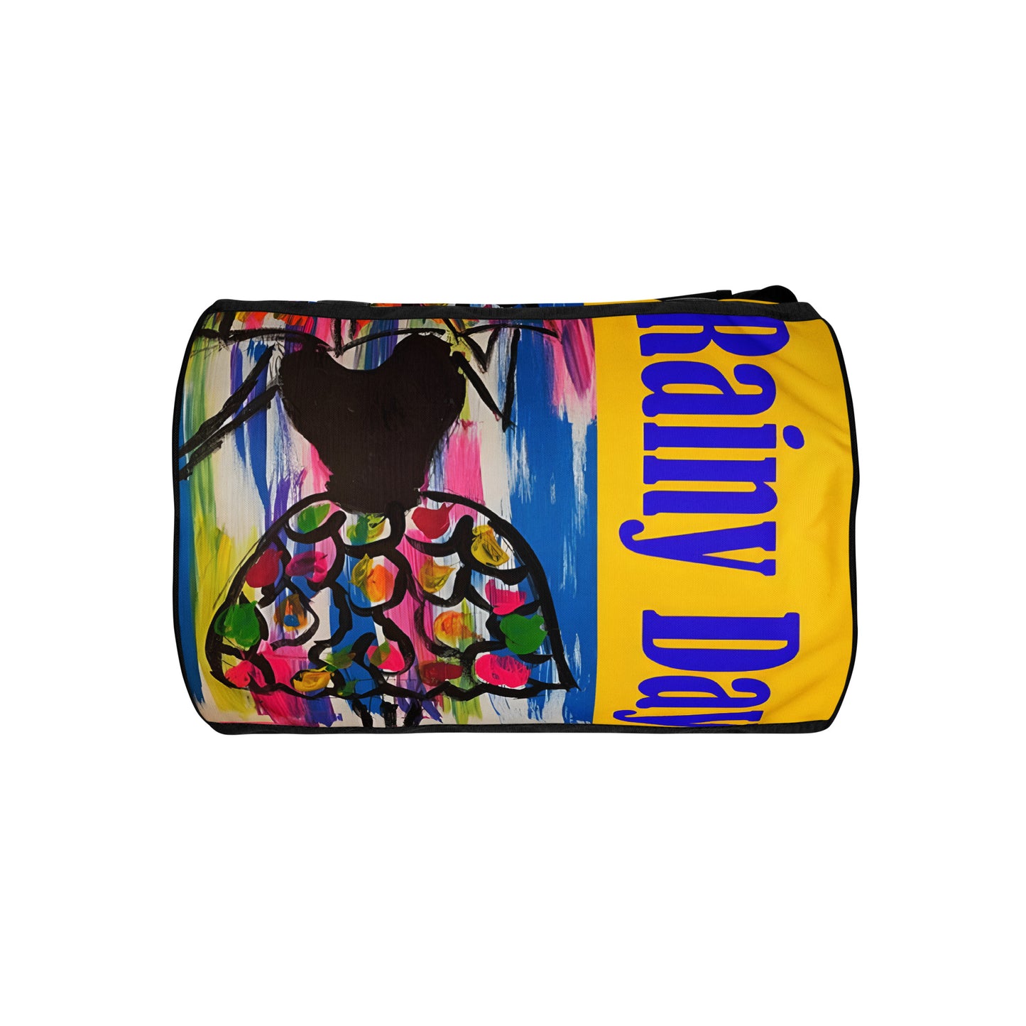 Rainy Day All-over print gym bag