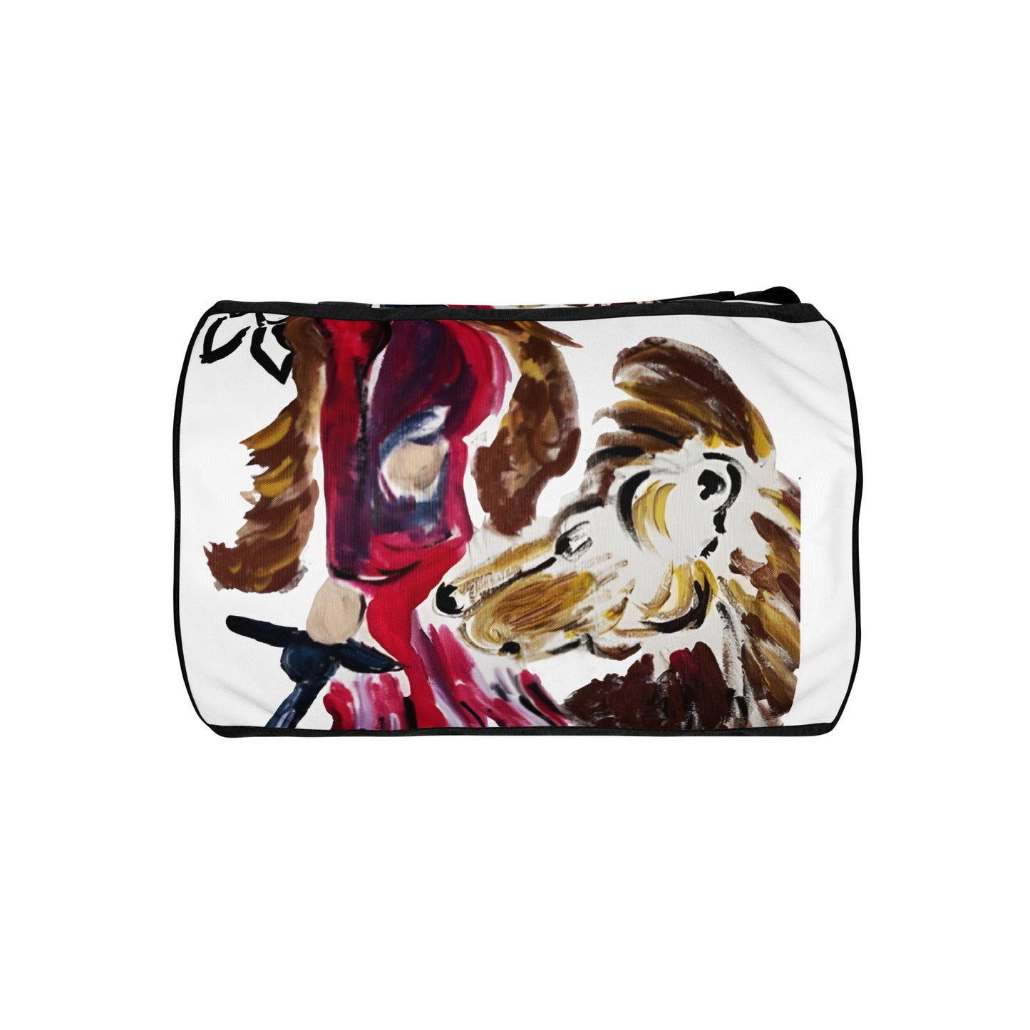 Strong All-over print gym bag