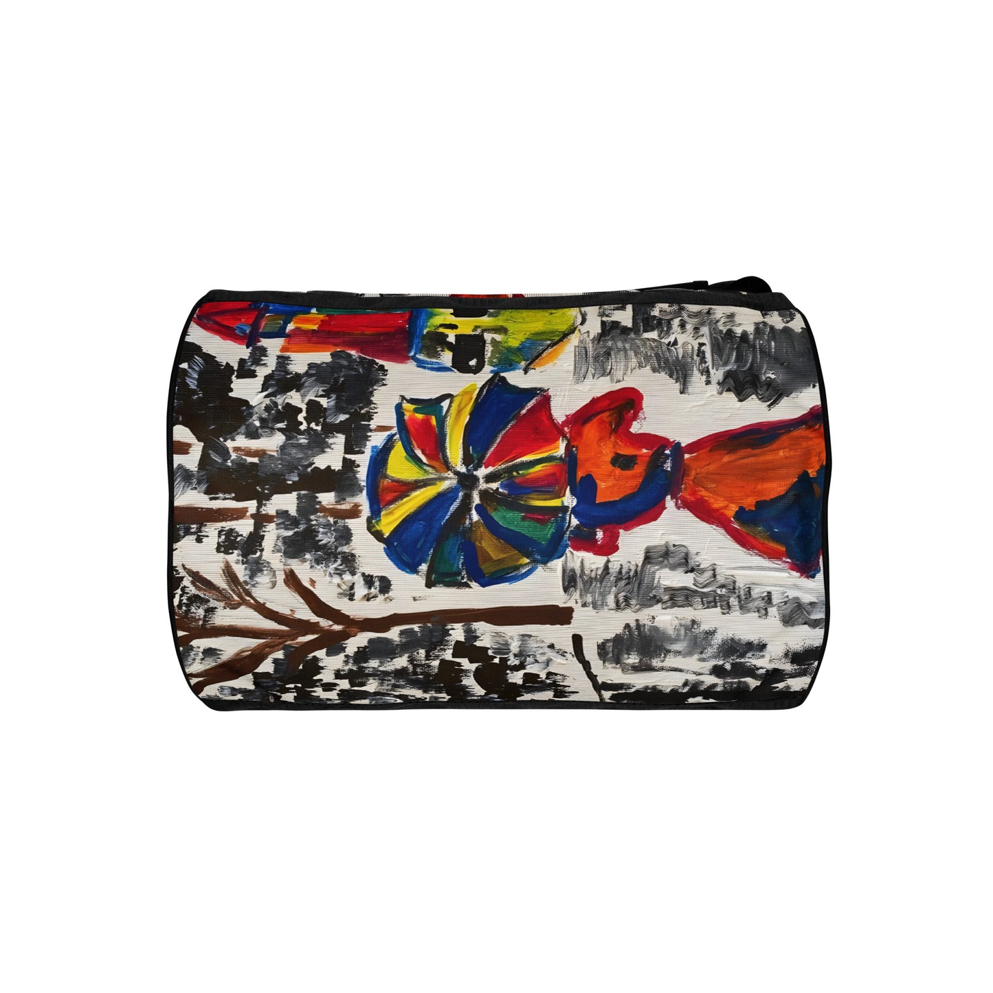 Rain All-over print gym bag