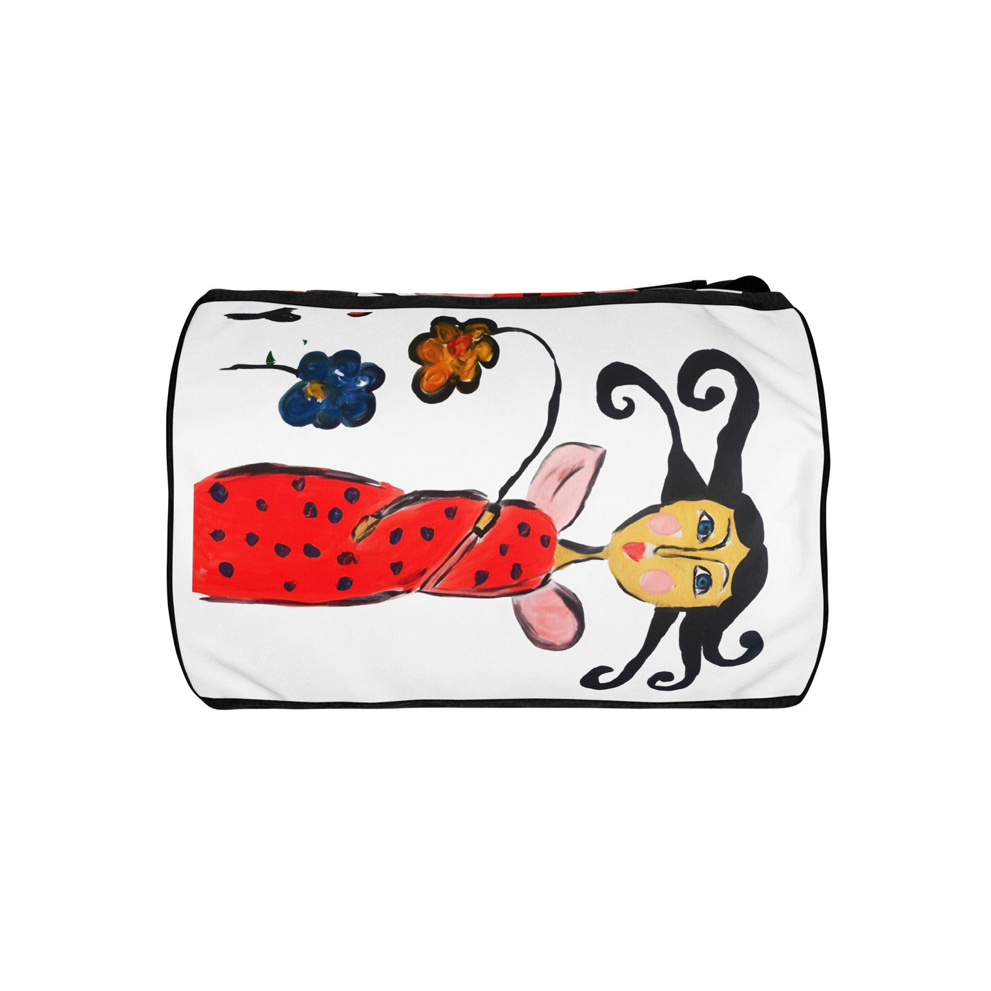 The Lady Bug All-over print gym bag