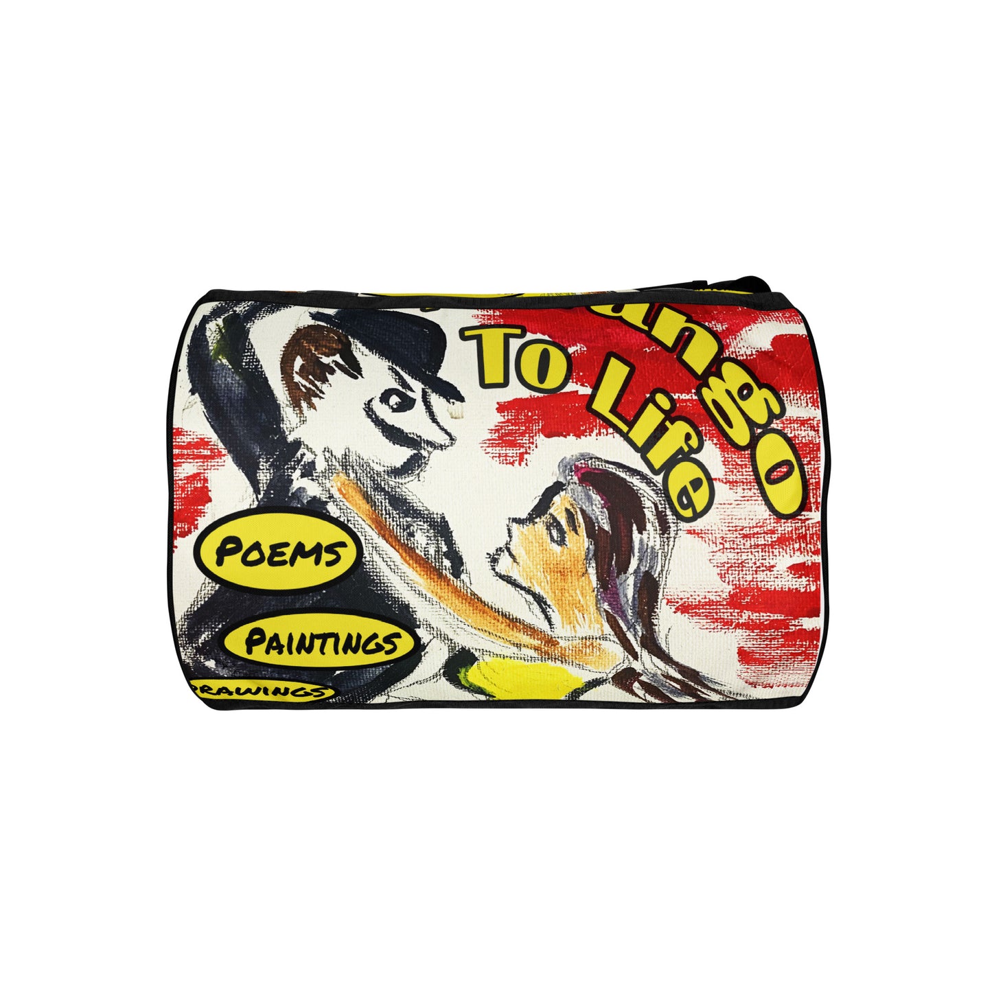 A Tango To Life Book Cover Vol 1 All-over print gym bag
