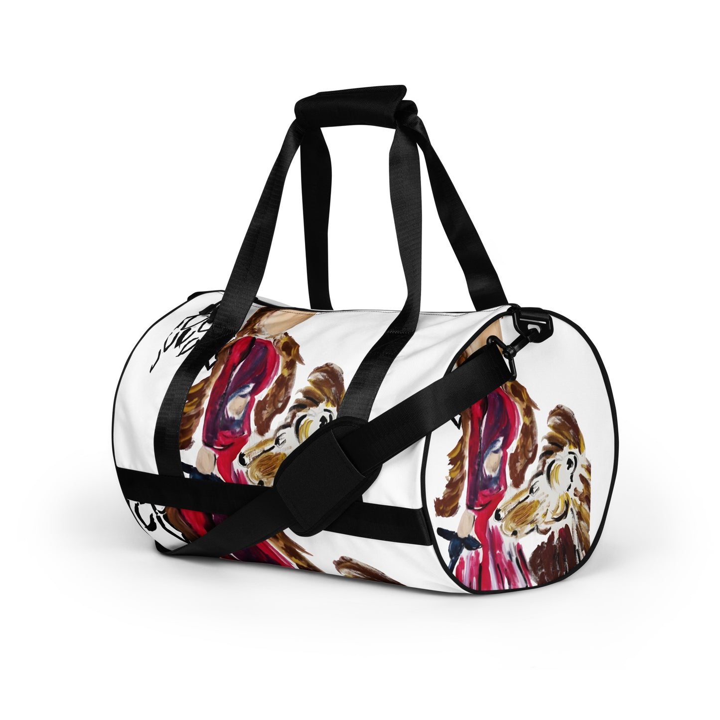 Strong All-over print gym bag