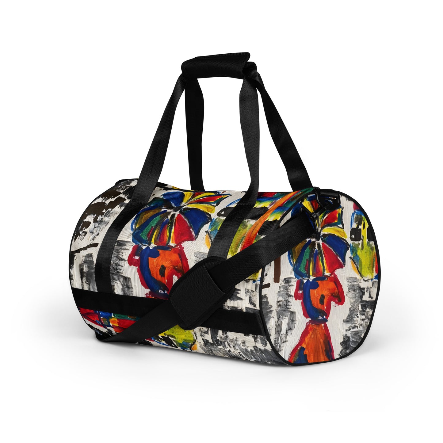 Rain All-over print gym bag