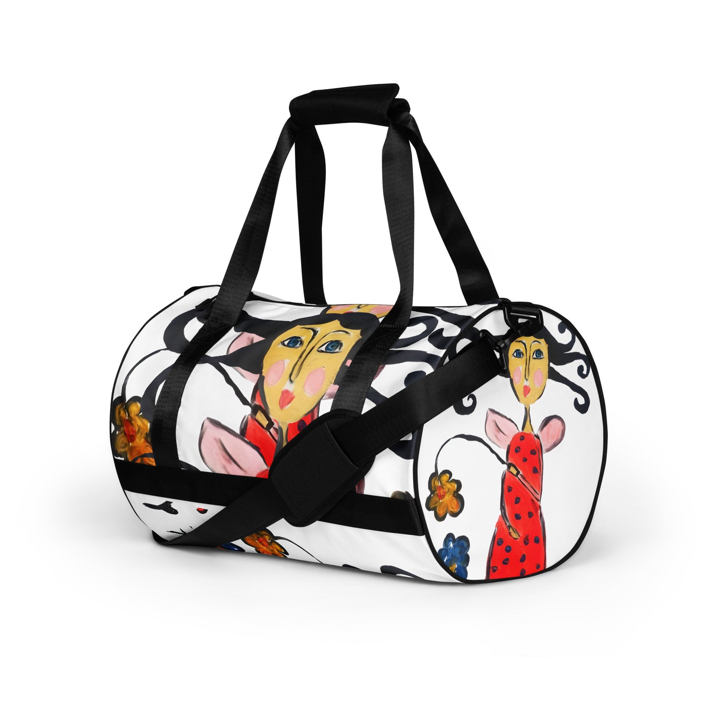 The Lady Bug All-over print gym bag