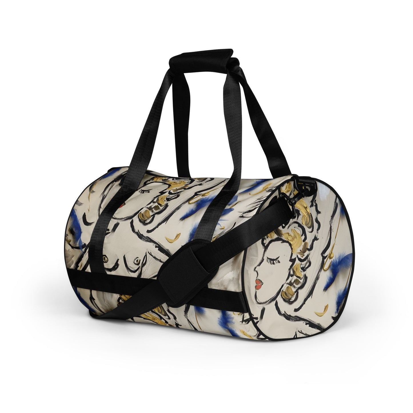 Stuck Up All-over print gym bag