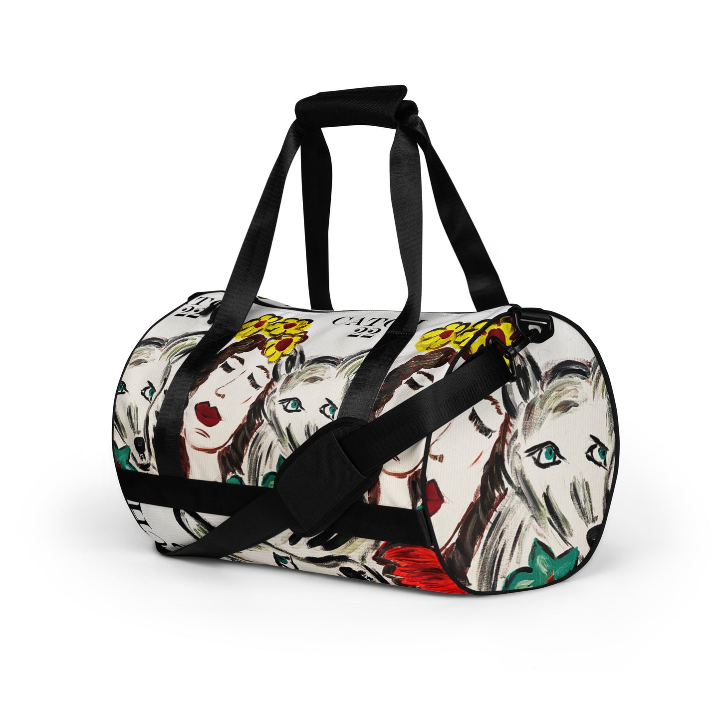 Catch 22 All-over print gym bag