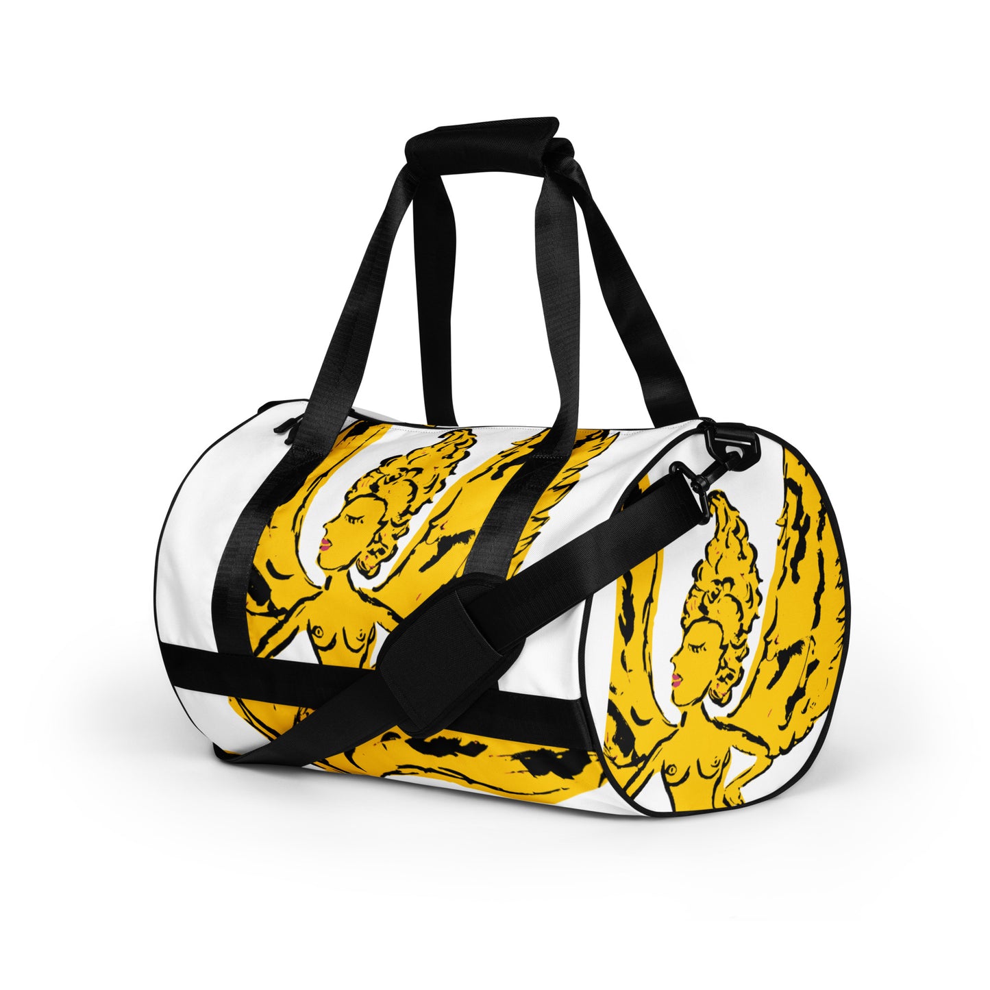 Stuck Up All-over print gym bag