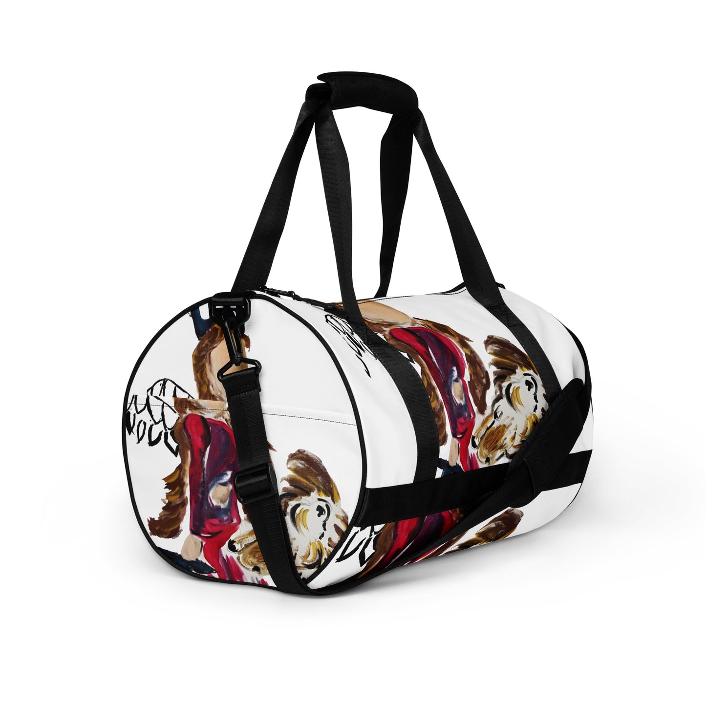 Strong All-over print gym bag