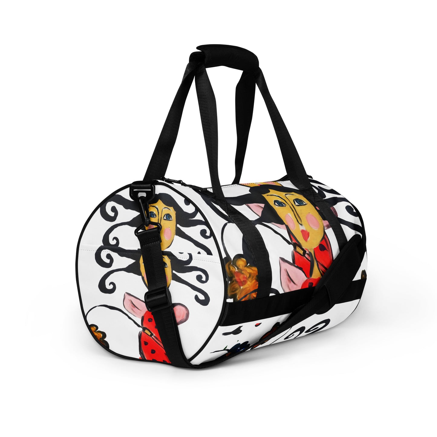 The Lady Bug All-over print gym bag