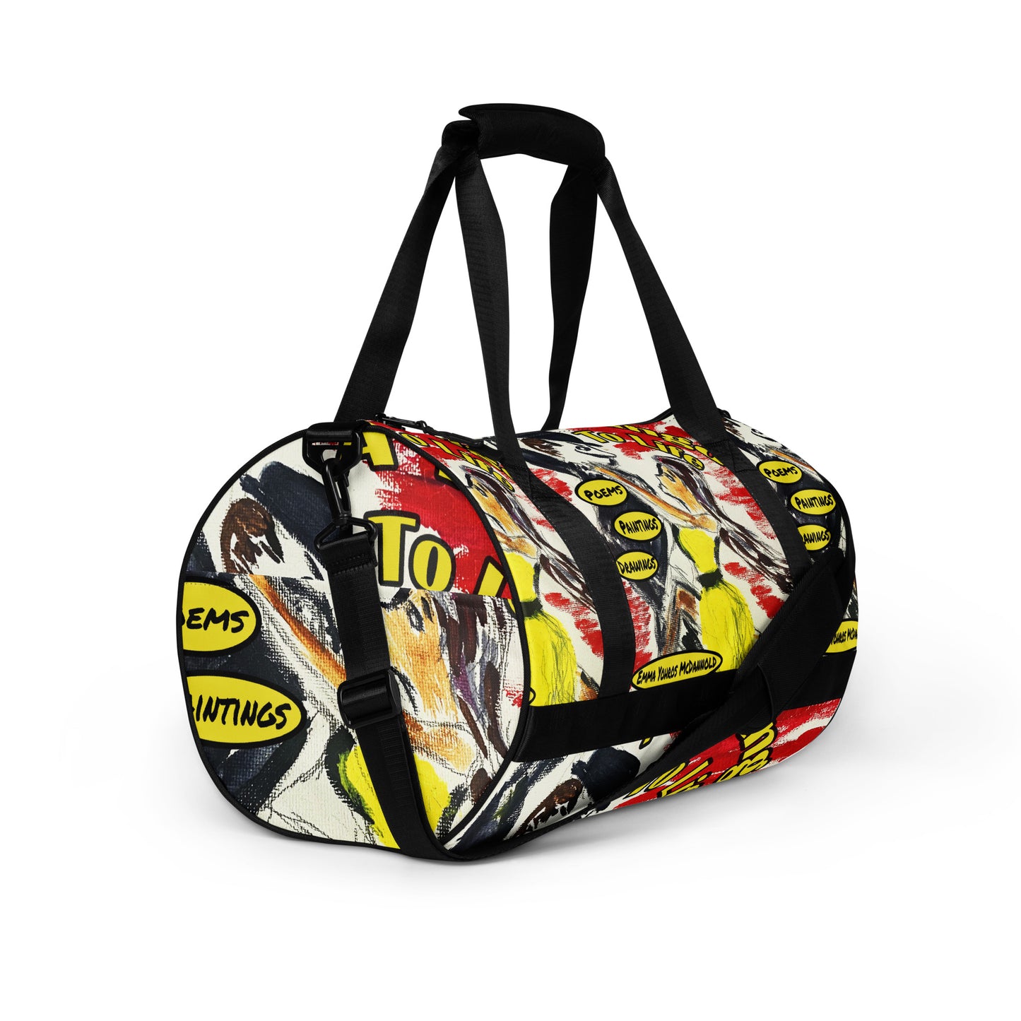 A Tango To Life Book Cover Vol 1 All-over print gym bag