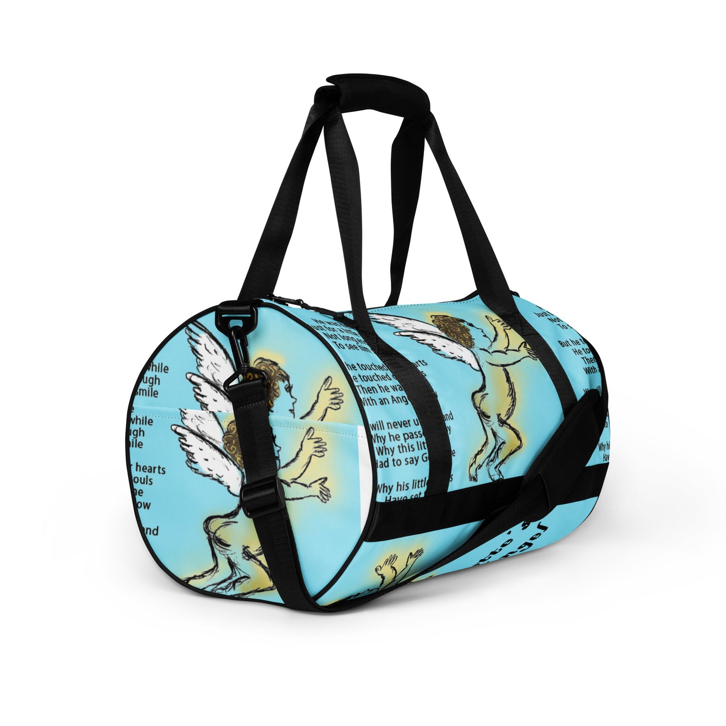 Annette's All-over print gym bag