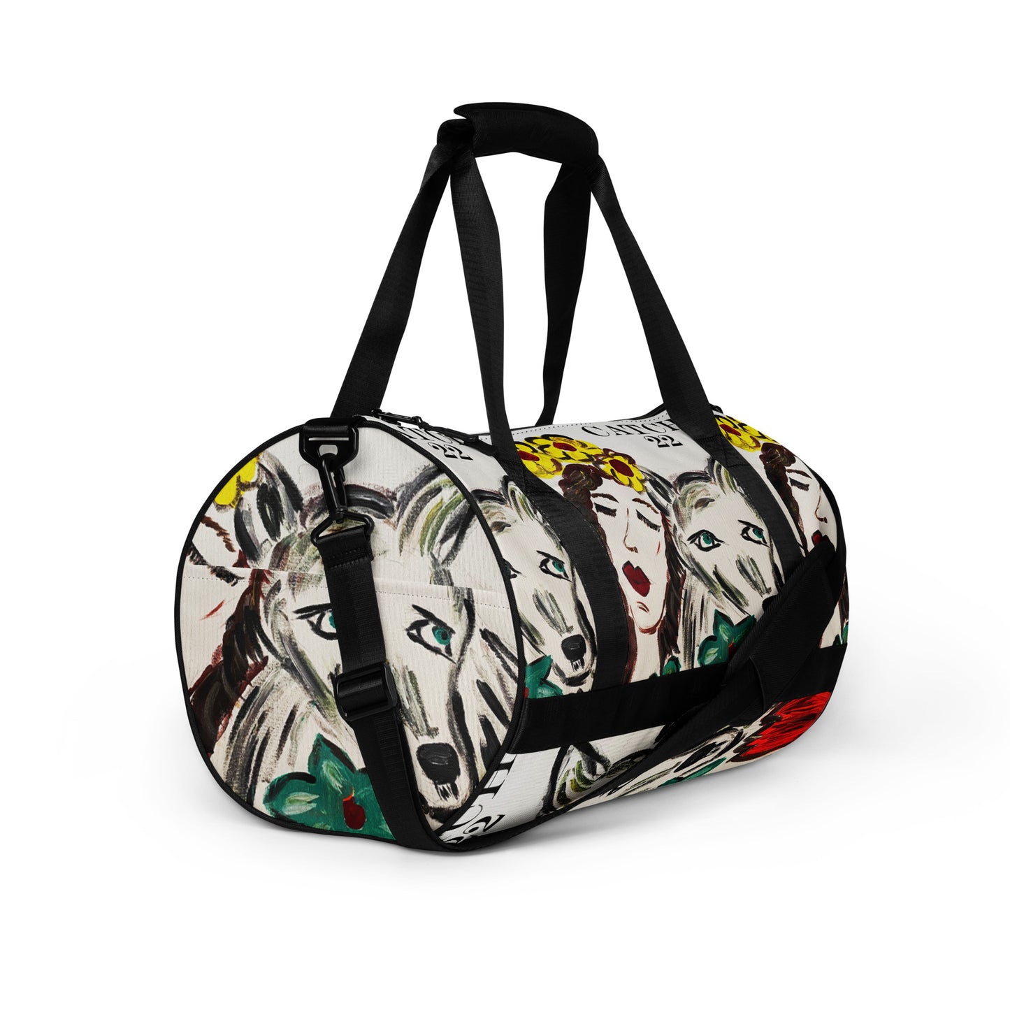 Catch 22 All-over print gym bag