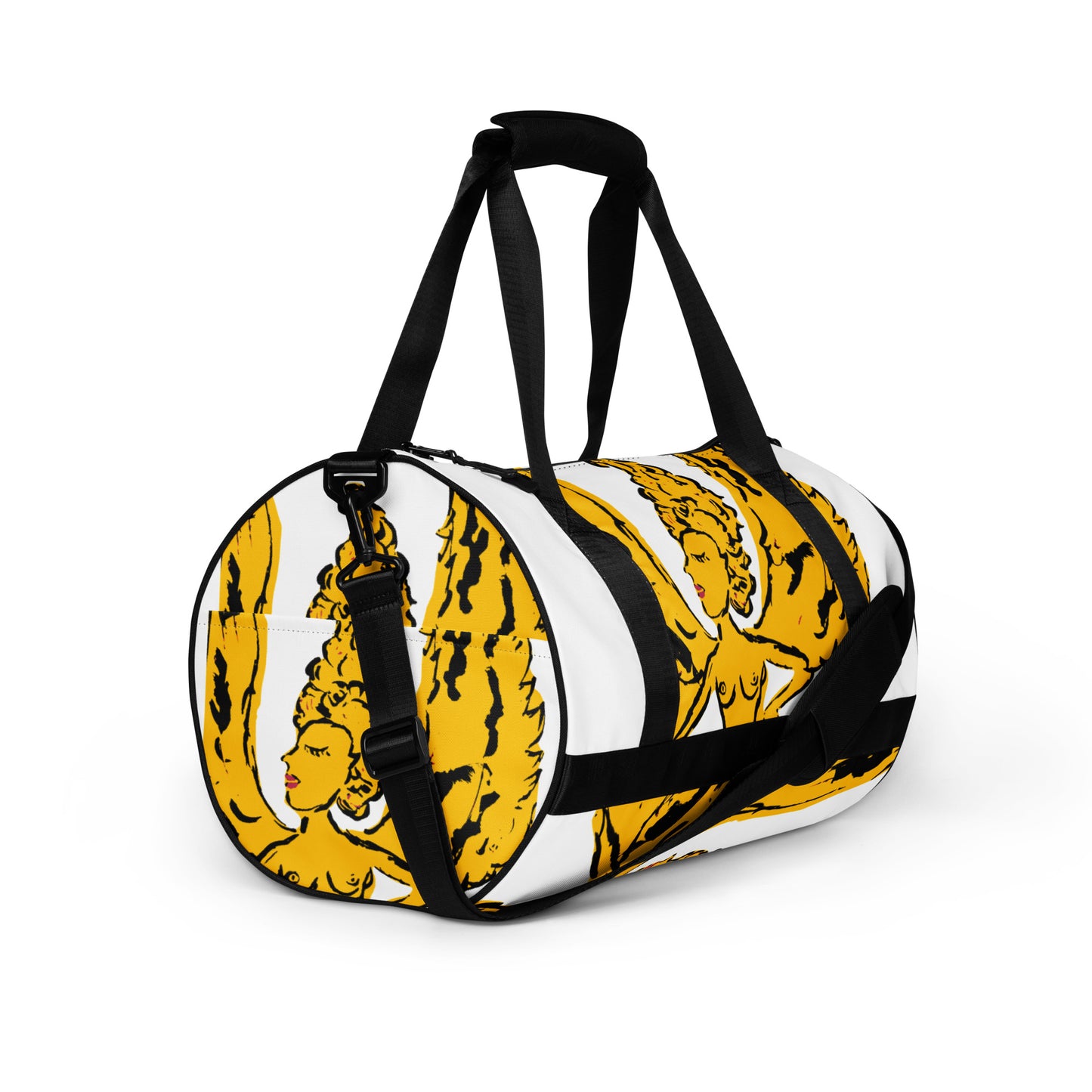 Stuck Up All-over print gym bag