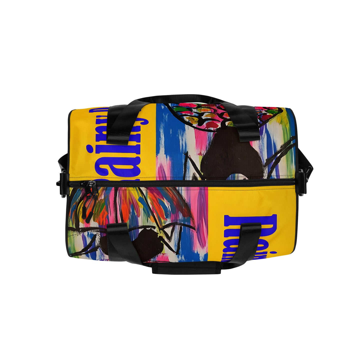 Rainy Day All-over print gym bag