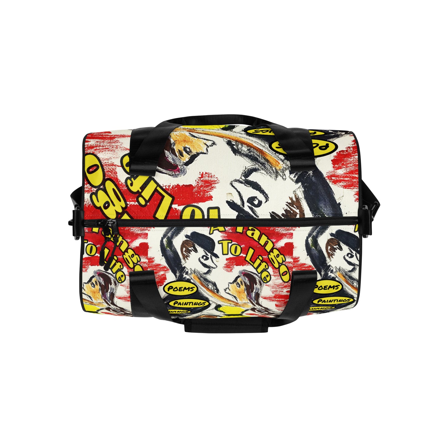 A Tango To Life Book Cover Vol 1 All-over print gym bag