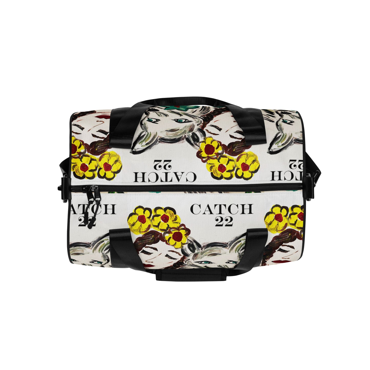 Catch 22 All-over print gym bag
