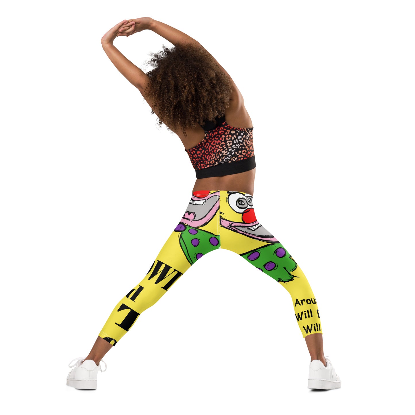 Clown Around Town Kid's Leggings