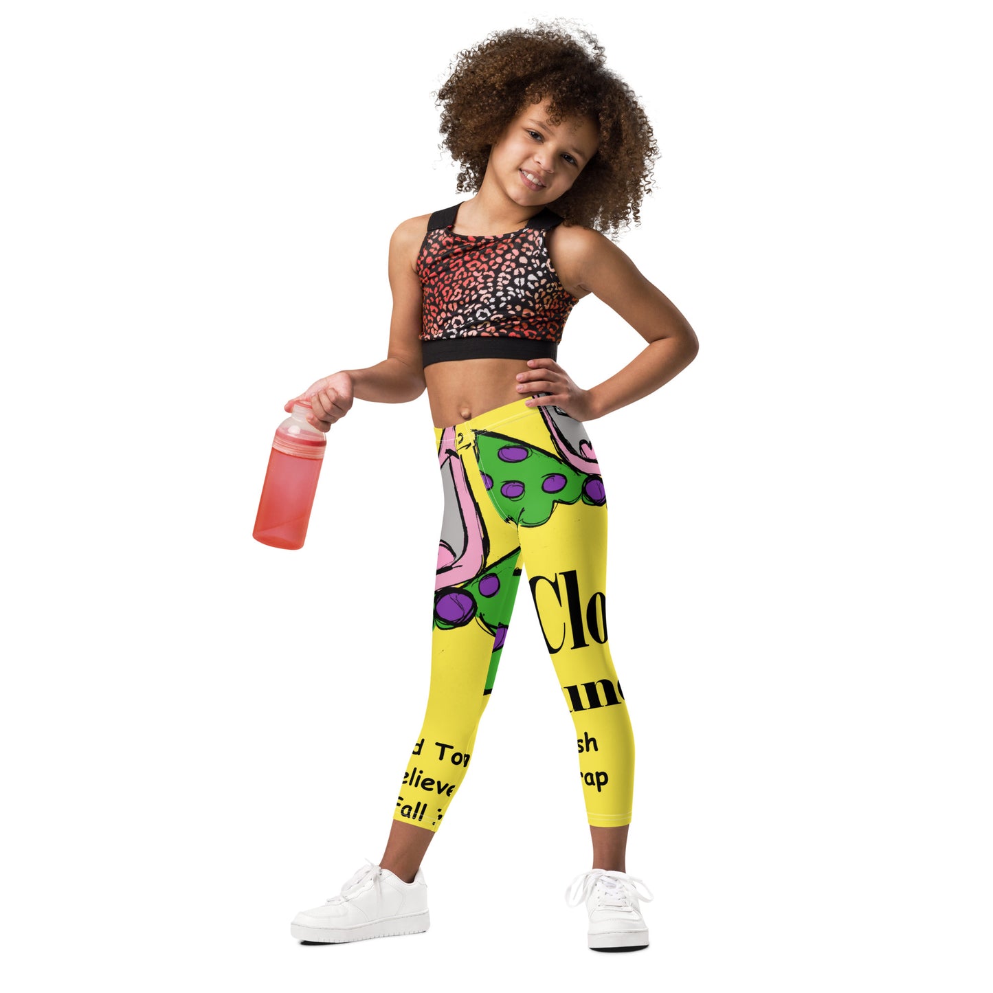 Clown Around Town Kid's Leggings