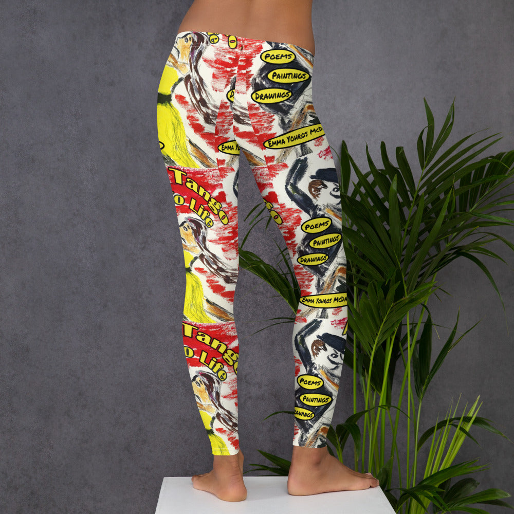 A Tango to Life Book Cover Vol 1 Leggings