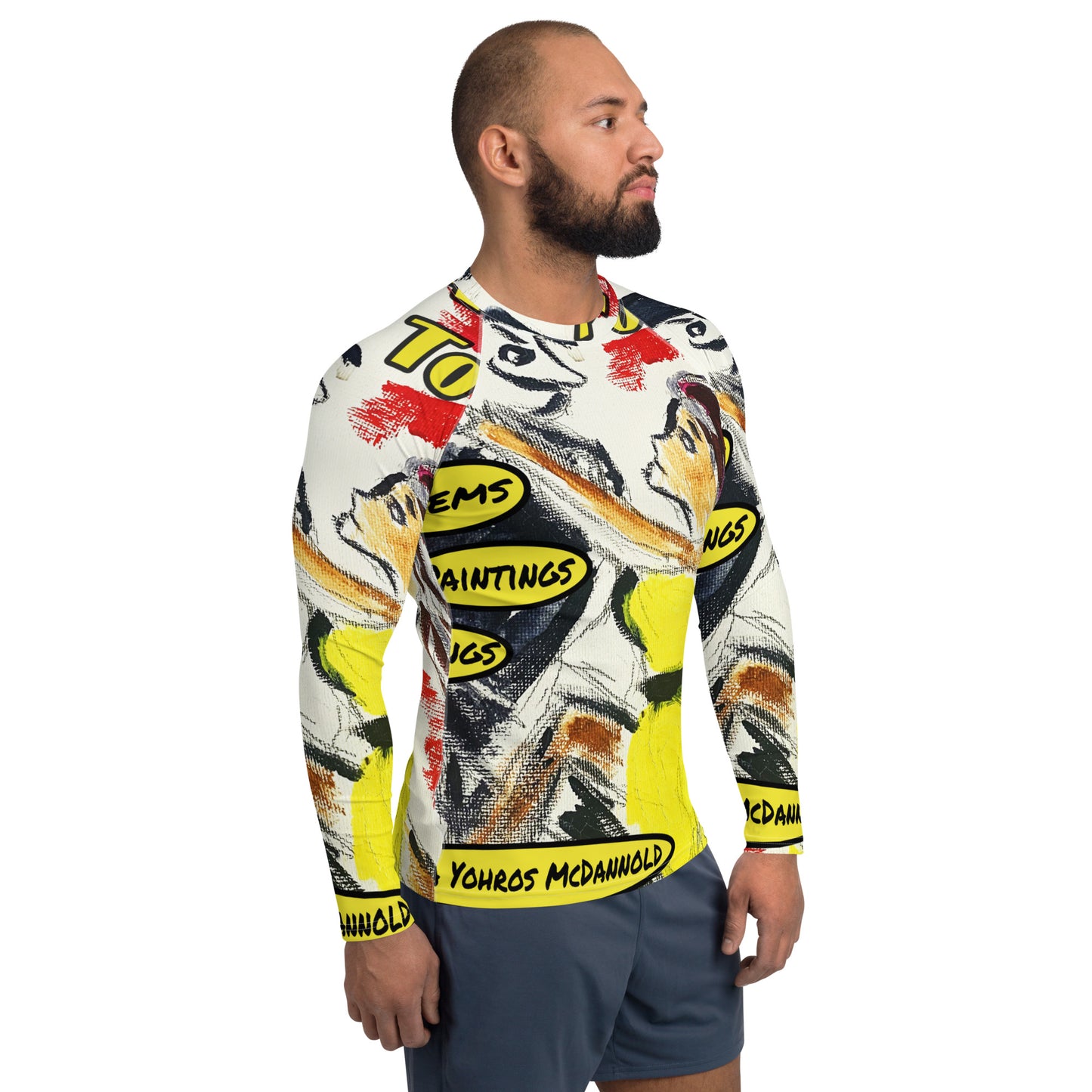 A Tango to Life Book Cover Vol 1 Men's Rash Guard