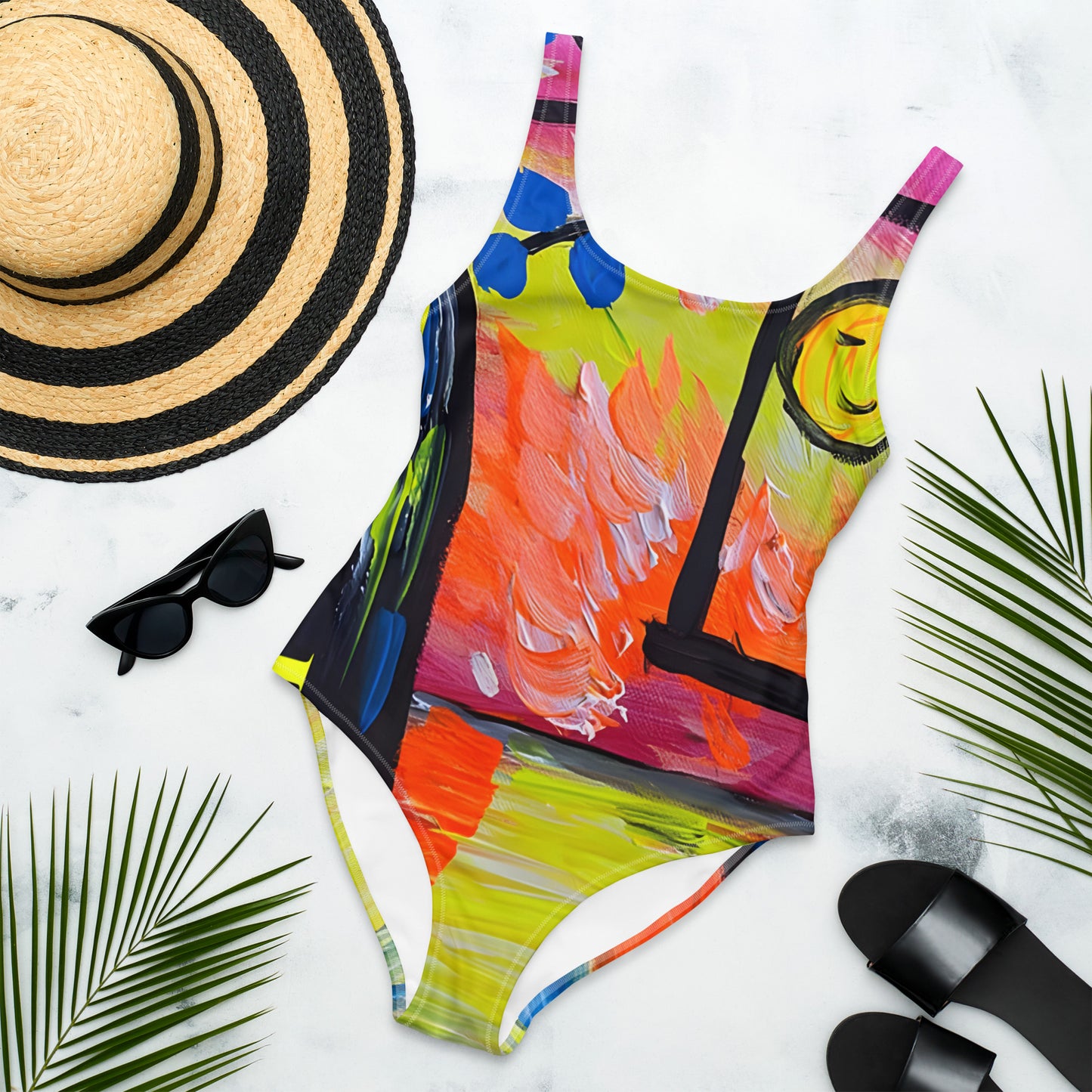 Just Do It One-Piece Swimsuit - A Tango to Life