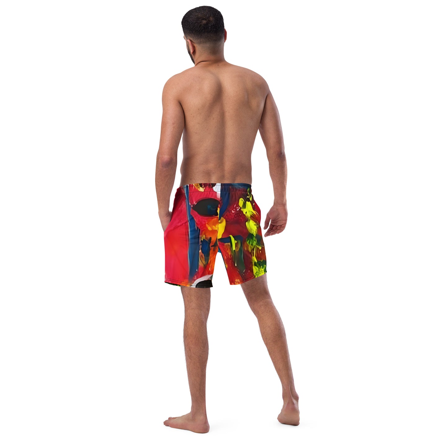 Running With The Bulls Men's swim trunks - A Tango to Life