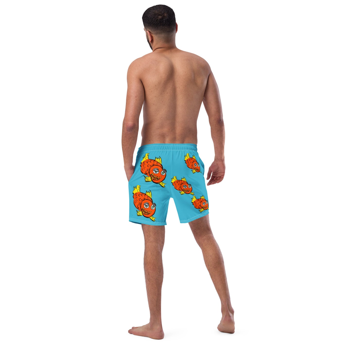 Piranha Men's swim trunks - A Tango to Life