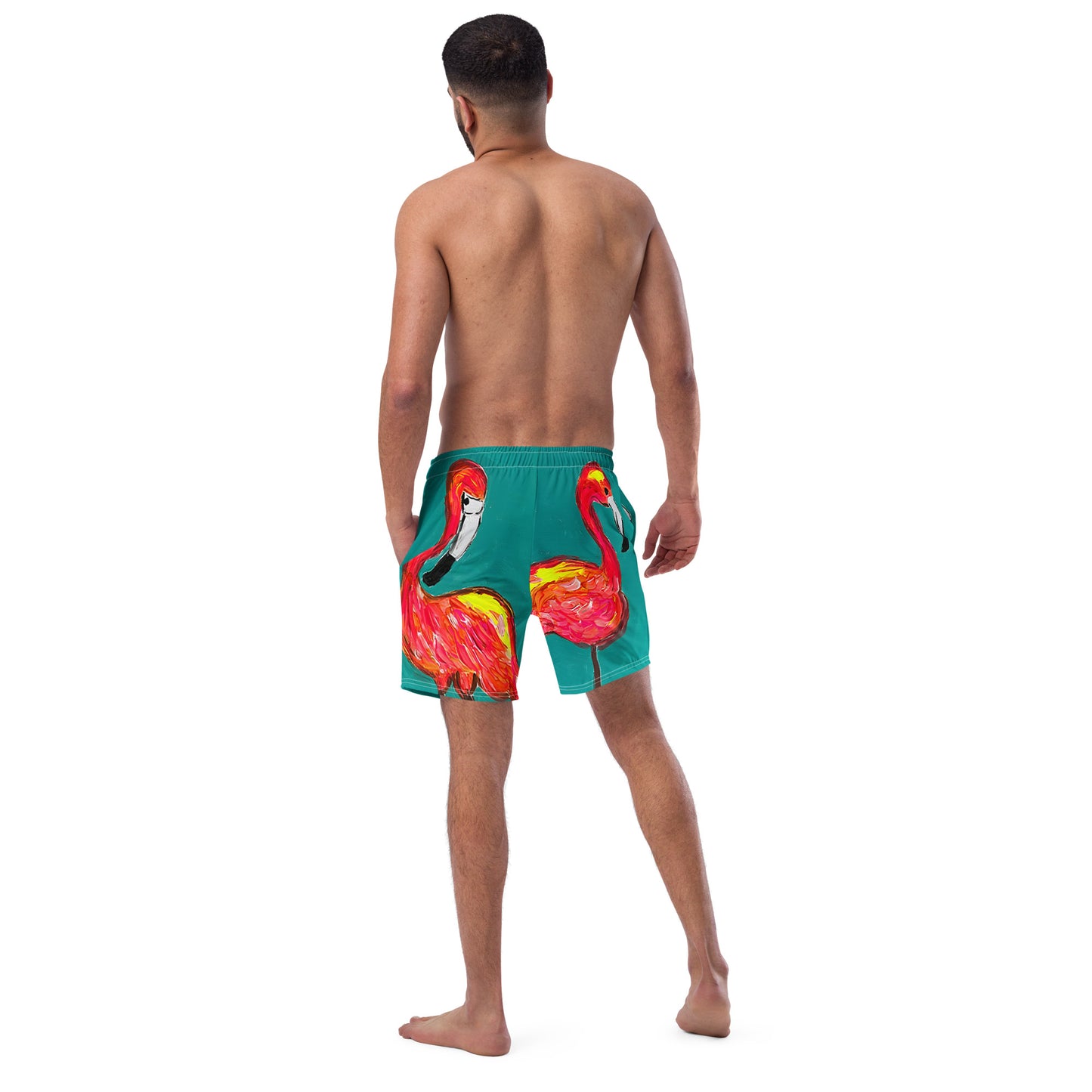 Flamingo Flamenco Men's swim trunks