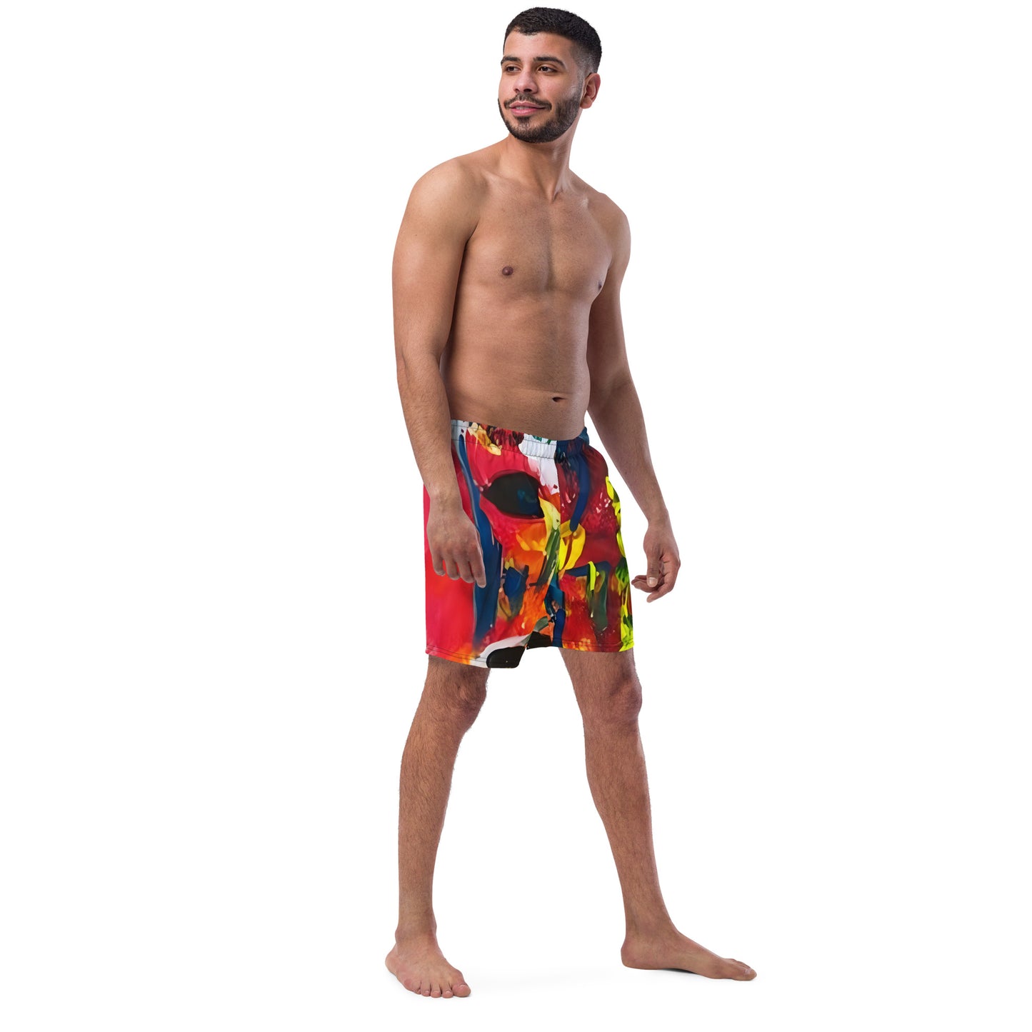 Running With The Bulls Men's swim trunks - A Tango to Life