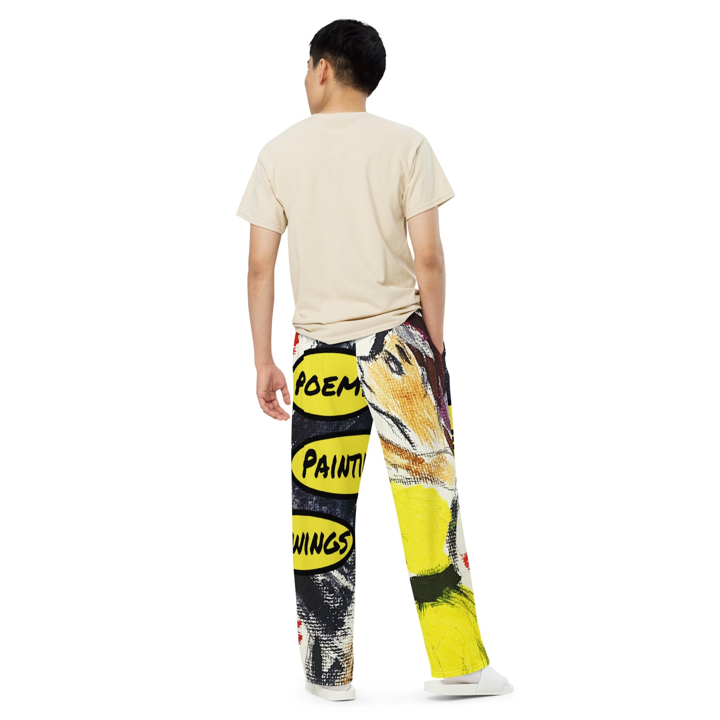 A Tango to Life Book Cover Vol 1 All-over print unisex wide-leg pants
