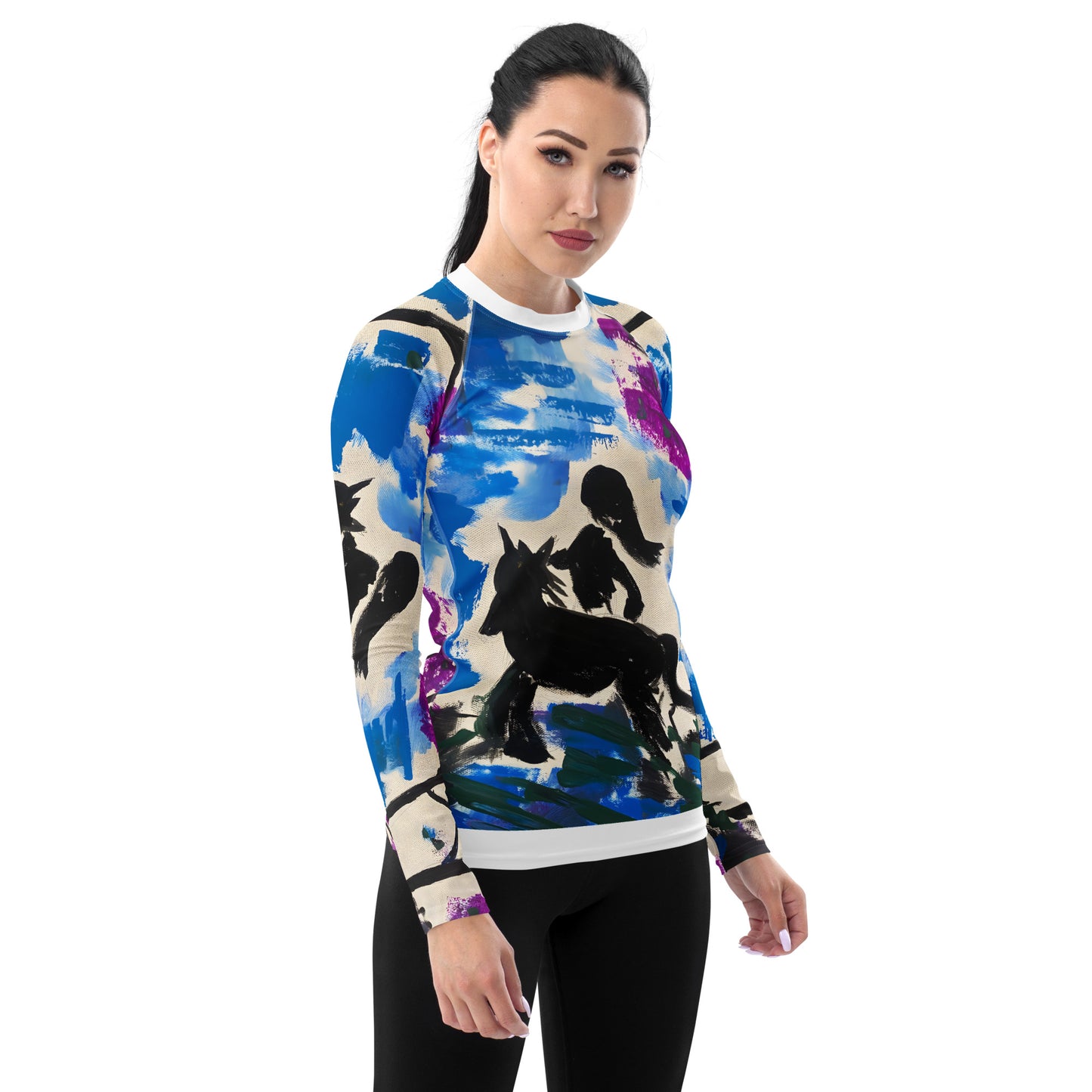 I Am Lost Women's Rash Guard