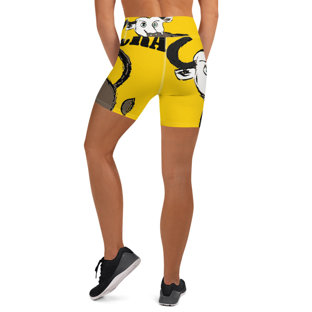Bull Crap Yoga Shorts