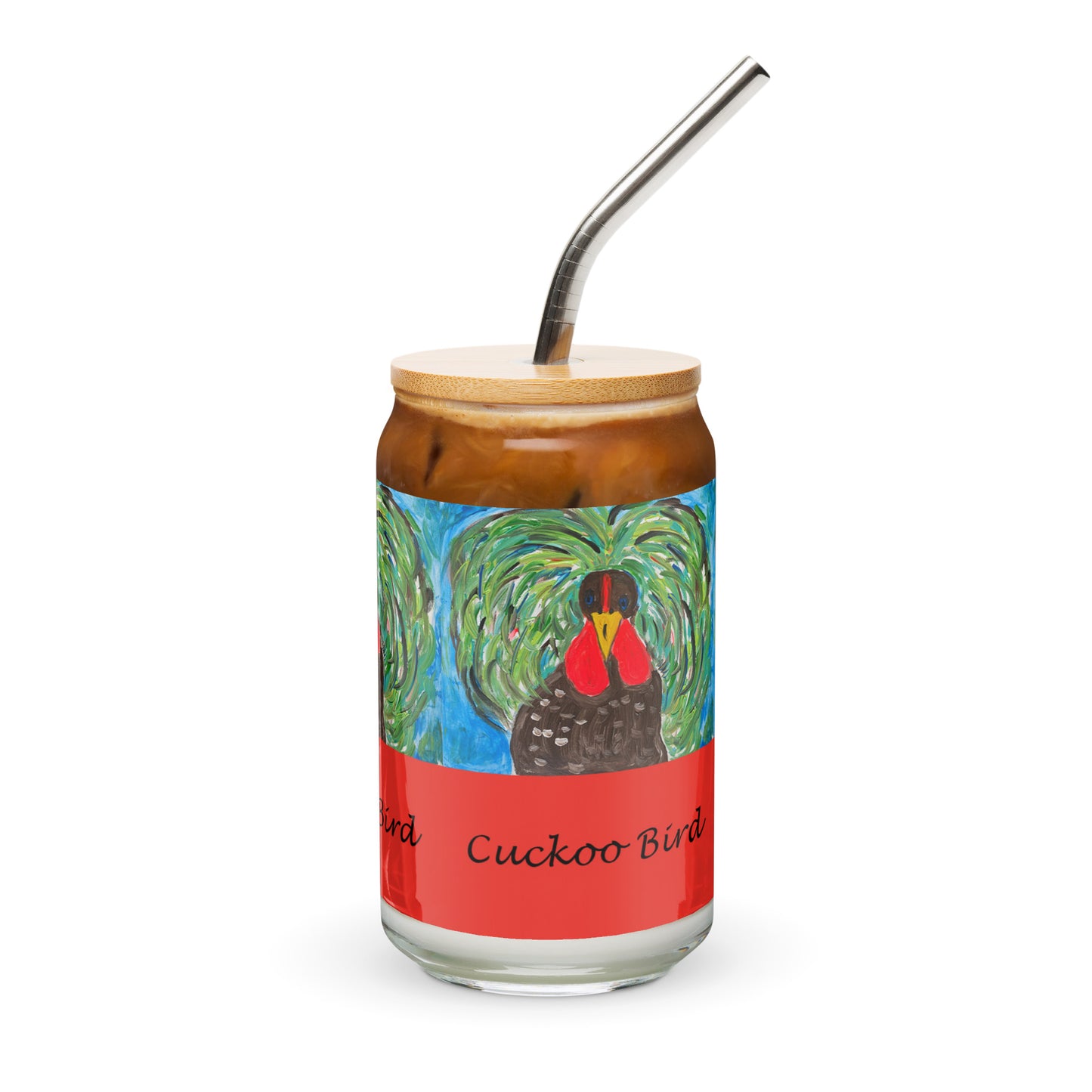 Cuckoo Can-shaped glass