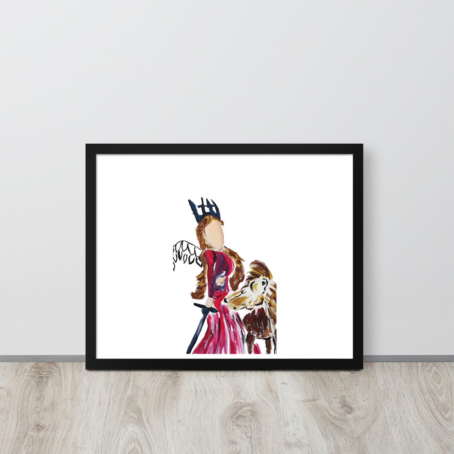 Strong Framed poster