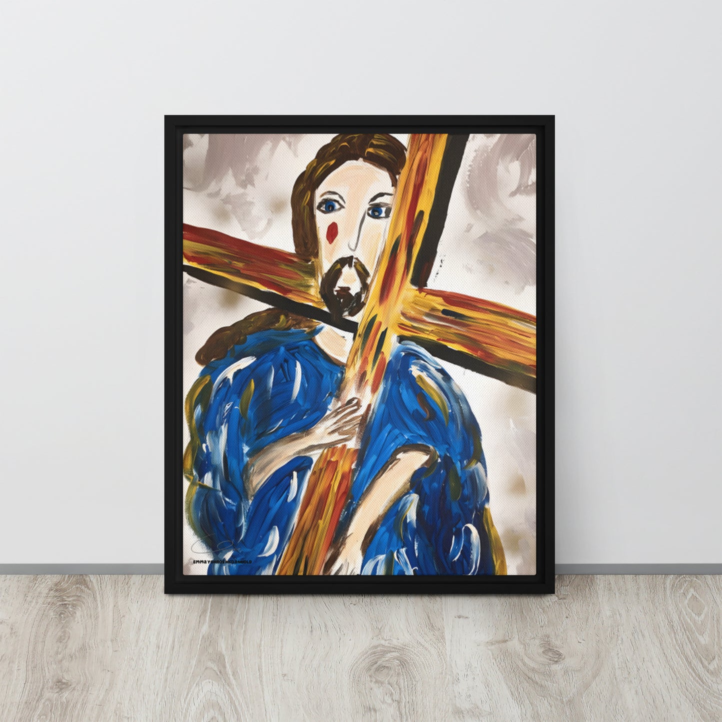 Jesus Cristo Framed canvas