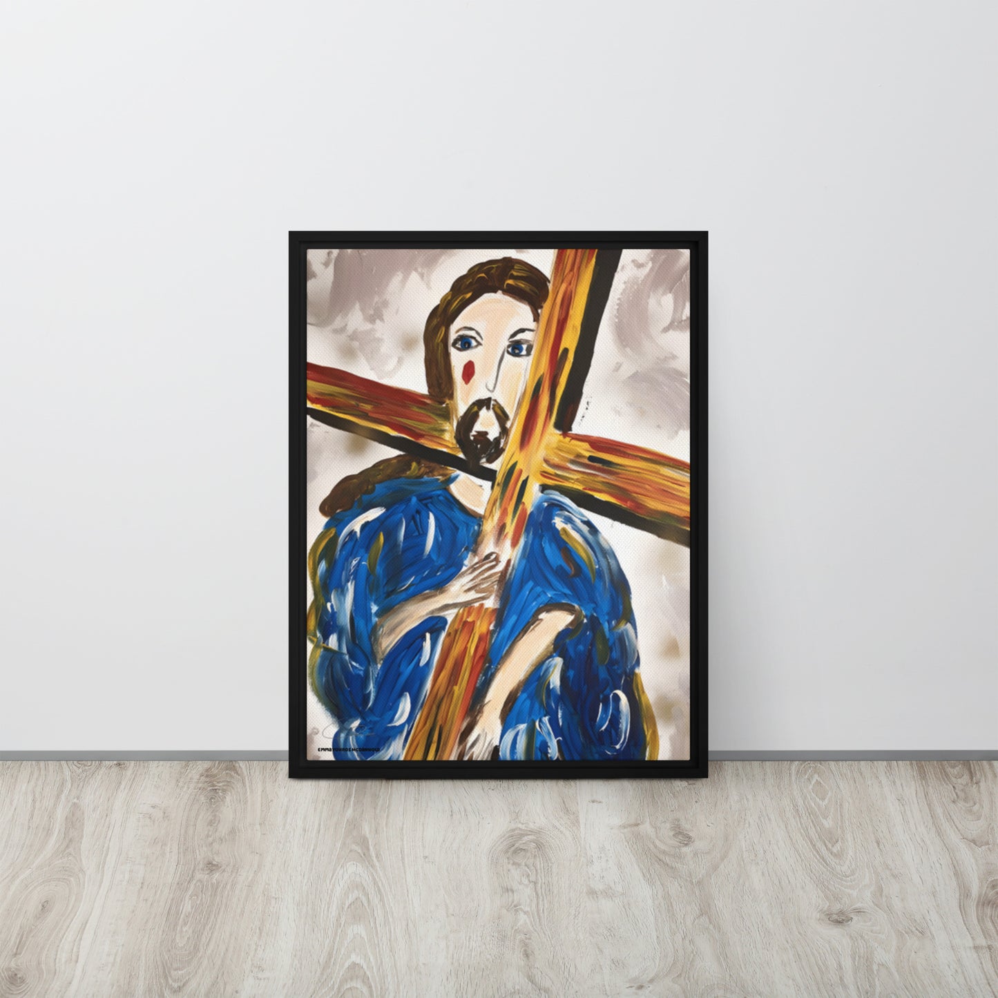 Jesus Cristo Framed canvas