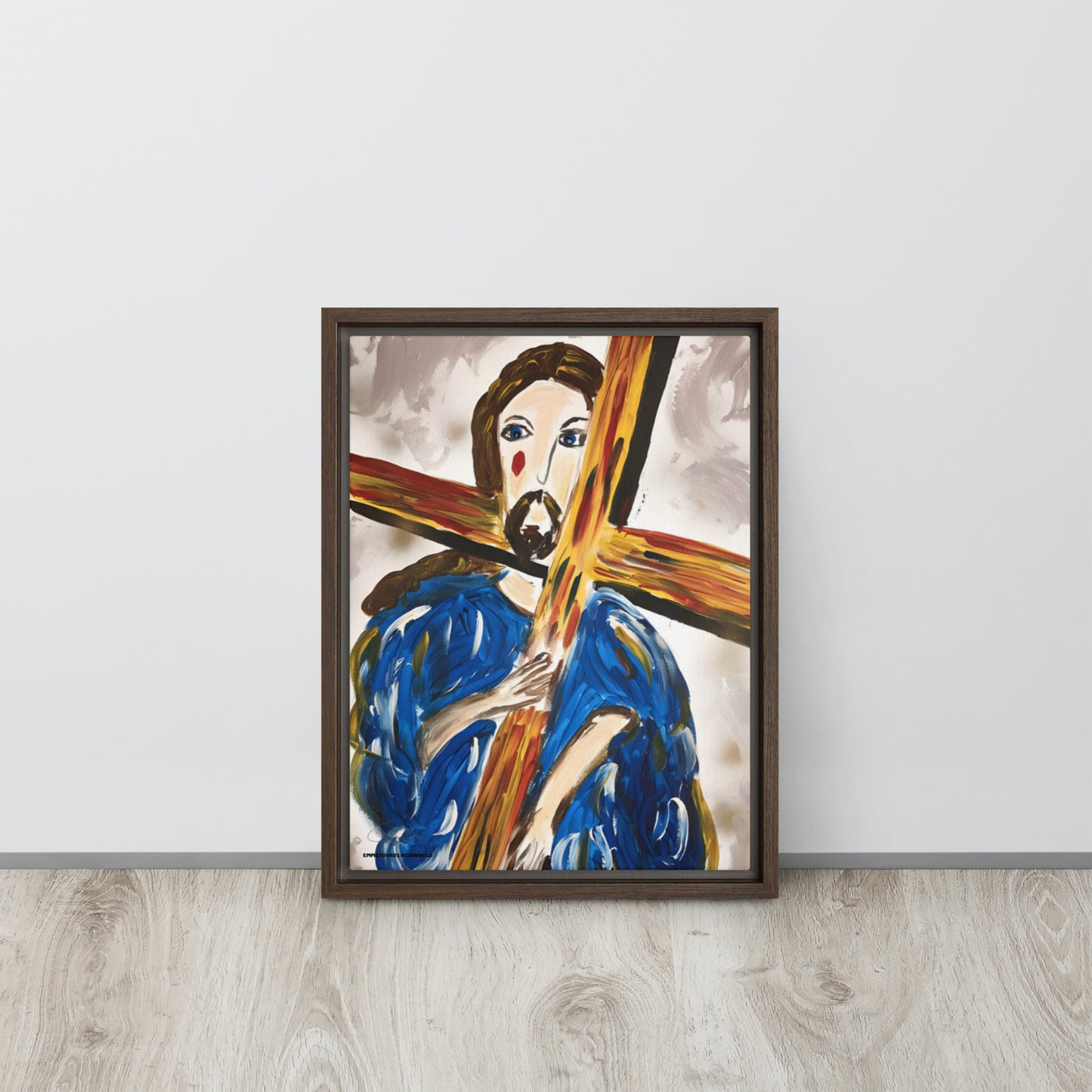 Jesus Cristo Framed canvas