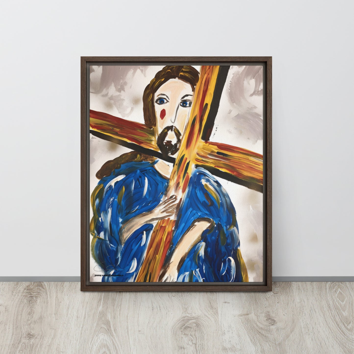 Jesus Cristo Framed canvas