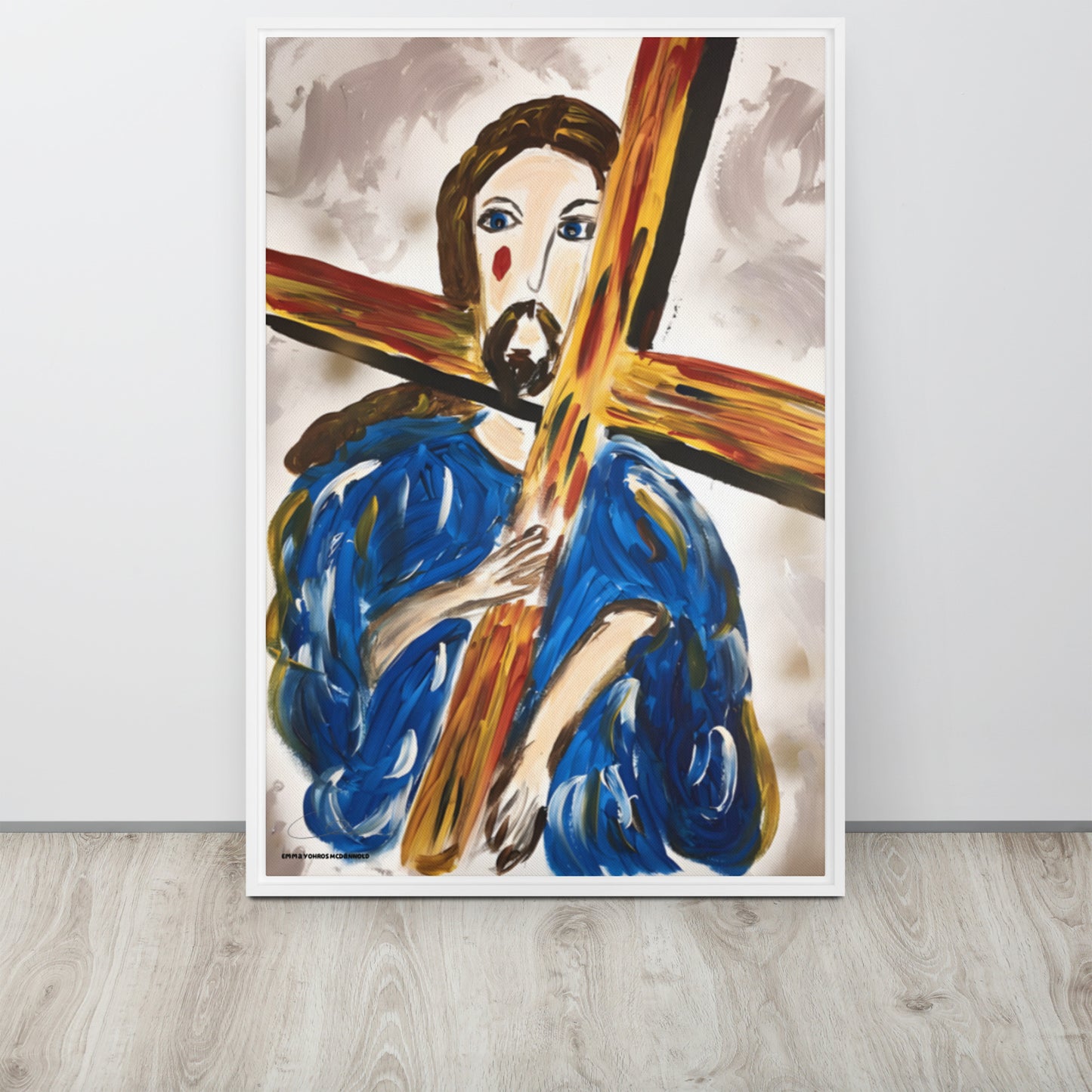 Jesus Cristo Framed canvas