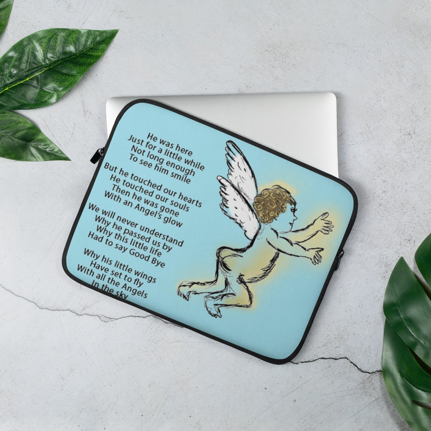 Annette's Angel Laptop Sleeve