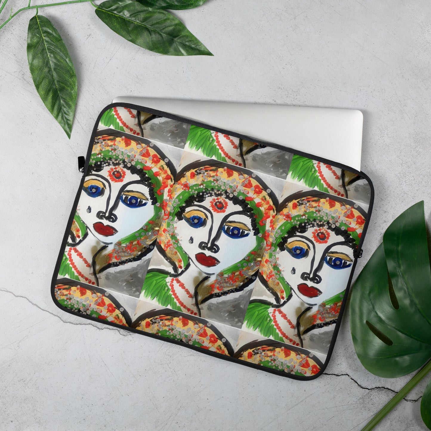Indian Woman Laptop Sleeve