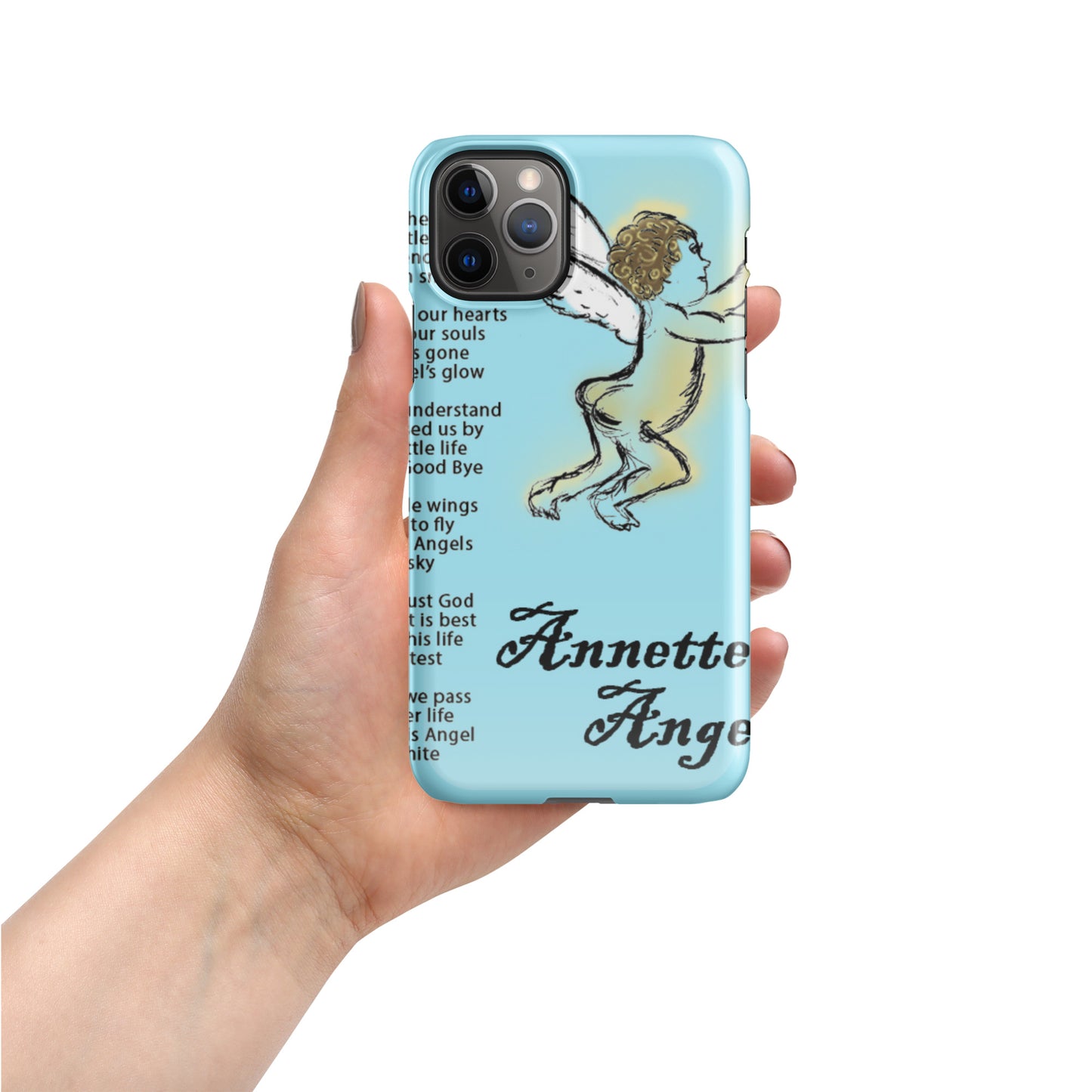 Annette's Angel Snap case for iPhone®