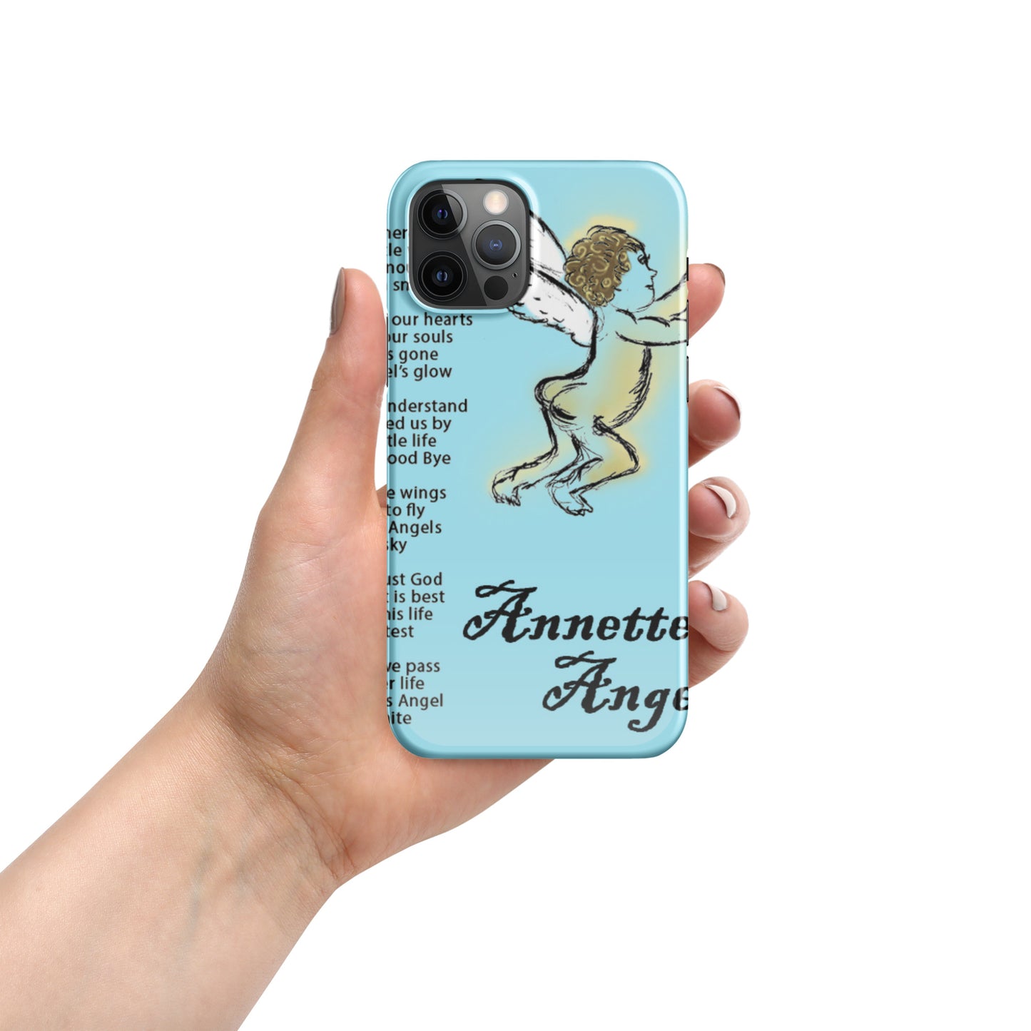 Annette's Angel Snap case for iPhone®