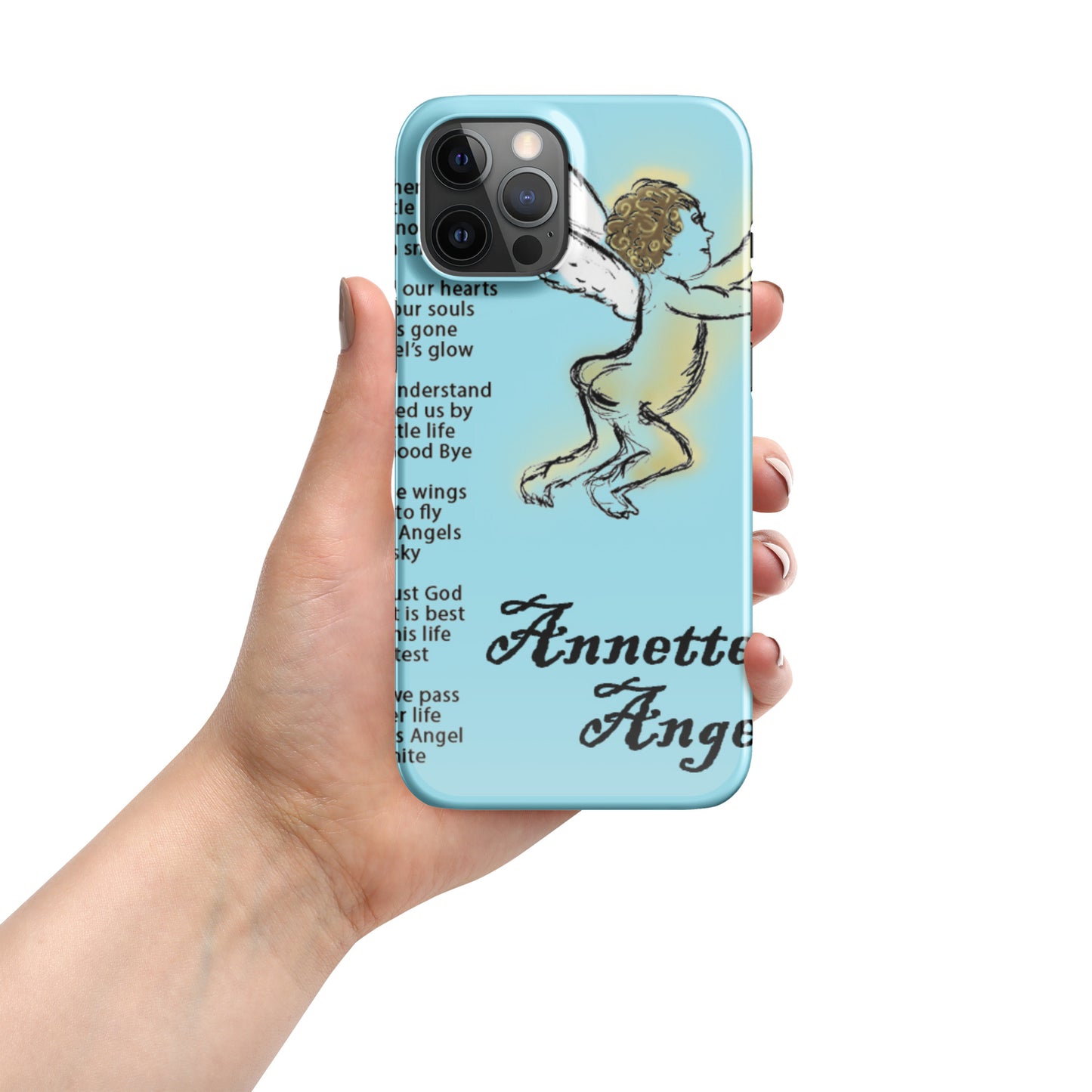 Annette's Angel Snap case for iPhone®