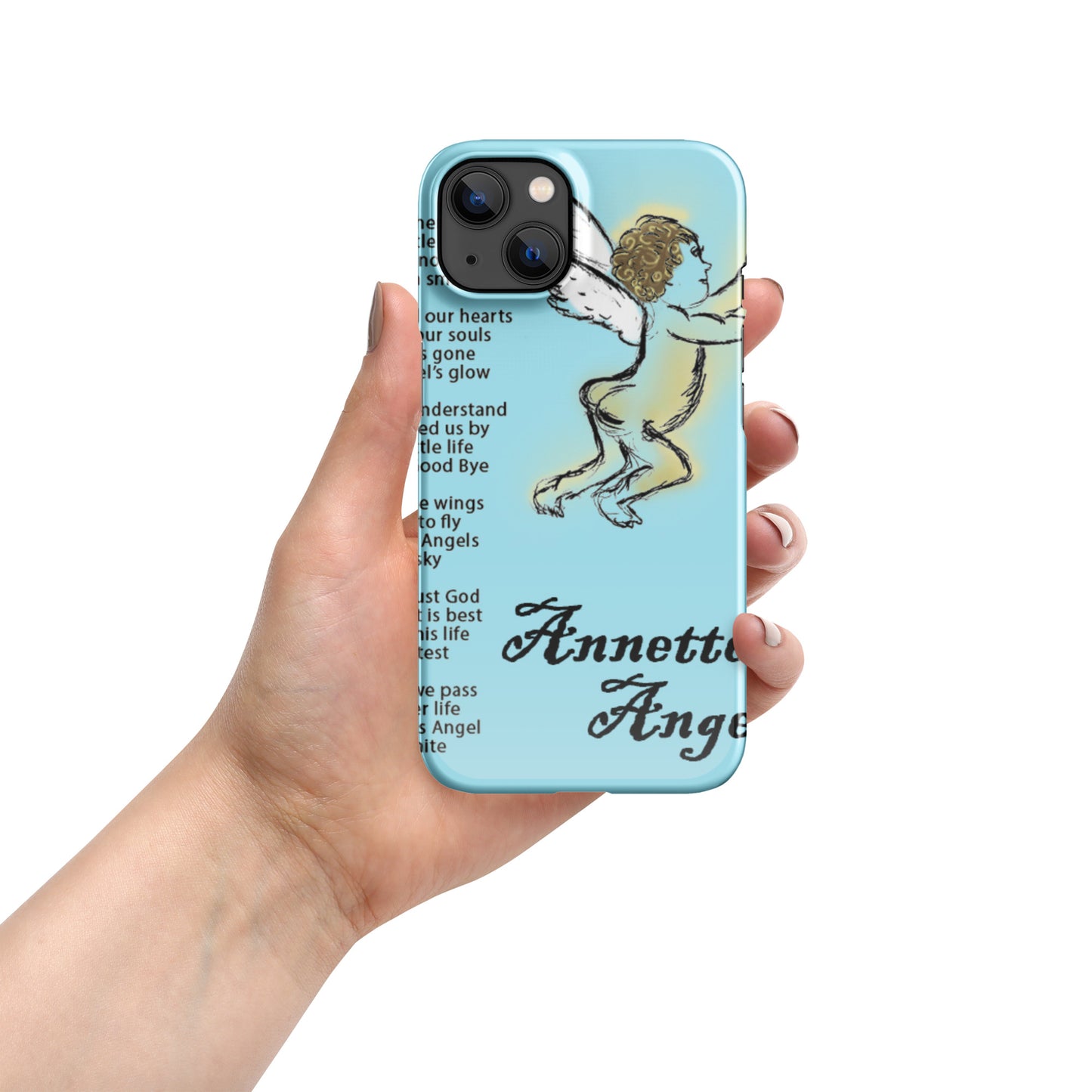 Annette's Angel Snap case for iPhone®